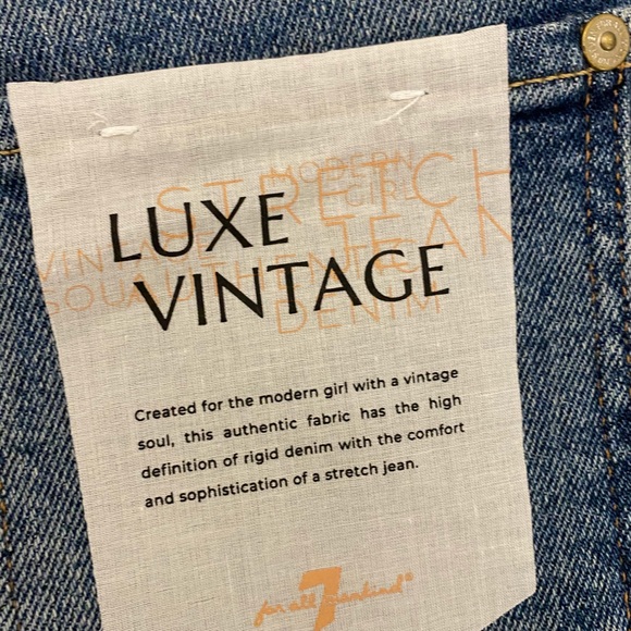 7 for all mankind luxe vintage skinny jeans - Picture 4 of 8